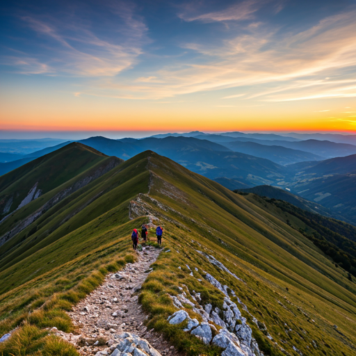 Peak of the Sibillini Hike